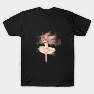 Yellow and Pink Ballerina T-Shirt